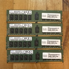 Samsung 64GB (4x16GB) DDR4-2400 PC4-2400T Pin DIMM M393A2K40BB1 crc4q picture