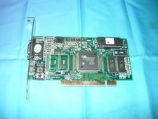 Vintage Cirrus Logic CL-GD5464 4MB RAMBUS PCI Video Card GPU Used picture