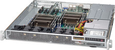 Supermicro CSE-514-R407C 1U Chassis with Redundant 400W PWS picture