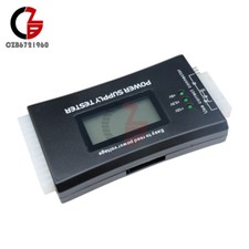 LCD COMPUTER PC POWER SUPPLY TESTER 20/24 4/6/8 PIN FOR SATA IDE HDD ATX ITX BTX picture