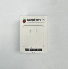 Raspberry Pi Official USB-C Power Supply- Black picture