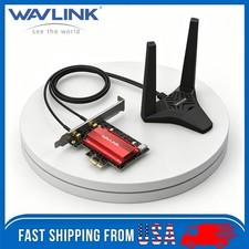 Wavlink BE8800 PCIe WiFi 7 Card IntelBE200 Network Adapter Bluetooth5.4 Tri-Band picture