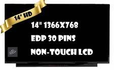 B140XTN07.3 fits B140XTN07.2 laptop LED LCD Screen Matte HD 1366x768 Display 14