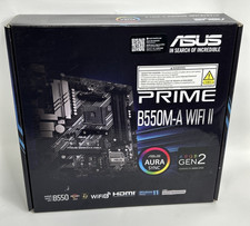 ASUS Prime B550M-A Wifi II AMD AM4 DDR4 Micro ATX Motherboard *NEW SEALED* picture