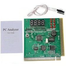LED 4Digit PC Computer Diagnostic Card Motherboard Mainboard POST Tester PCI ISA picture