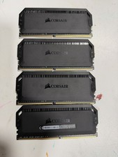 Corsair Dominator Platinum RGB 32gb (4 x 8gb PC4-25600 DDR4-3200 ( 1 not Working picture