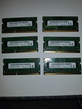(Lot of 6) MT8KTF51264HZ-1G6E1 4GB MICRON 1Rx8 PC3L-12800S-11-11-B2 picture