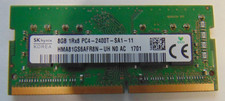 SK Hynix 8GB 1Rx8 PC4-2400T-SA1-11 SODIMM Laptop RAM HMA81GS6AFR8N-UH picture