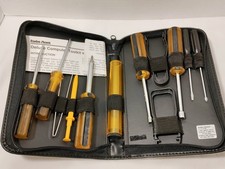 Vintage 1995 Radio Shack Deluxe Computer Tool Kit with Manual and Case 64-1990 picture