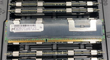 (LOT OF 48) Micron MT36JSZF1G72PZ 8GB 2RX4 PC3-10600R Server ECC RAM #21 picture