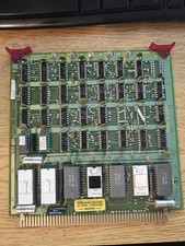 Vintage CRT Rom Memory EPROM Chips Purple Gold Ceramic w/Board 1970s Intel C2708 picture