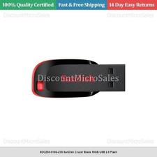 SDCZ50-016G-Z35 SanDisk Cruzer Blade 16GB USB 2.0 Flash picture