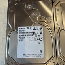 MG06ACA10TE Toshiba 10TB SATA 7200RPM Hard Drive. Old and used picture