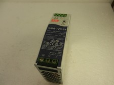 MW Mean Well WDR-120-24 Din Rail 24V 5A Industrial Power Supply picture