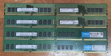 Lot of 8 SK hynix 16GB DDR4 RAM 160GB Desktop UDIMM Mixed 2133 2666 3200 picture