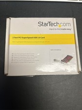 StarTech.com 2-Port PCI Express SuperSpeed USB 3.0 Adapter Card PEXUSB3S22 picture