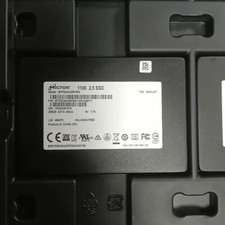 Micron 256GB SSD SATA 3 6Gb/s 1100 Server Data MTFDDAK256TBN-1AR1ZABYY M0MU031 picture
