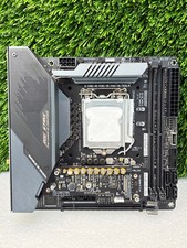Pre Owned | ASUS ROG Strix Z490-I GAMING LGA1200 Mini-ITX Z490 Intel Motherboard picture