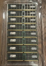 ✅ 128GB (8X16GB) Kingston KVR21R15D4K4/64, DDR4-2133MHz RDIMM CL15 Server Memory picture