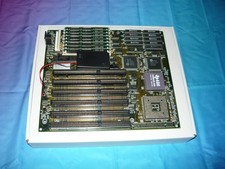 Vintage ECS FX-3000 TI 486 DLC Motherboard 256K Cache 8MB RAM Used picture