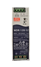 MW Mean Well WDR-120-12 Din Rail 12V 10A Industrial Power Supply picture