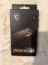 MSI Spatium M470 PRO PCIe 4.0 NVMe M.2 - 1TB SSD / New in Sealed Box picture