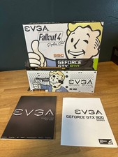 Rare Fallout 4 Edition EVGA GeForce GTX 970 - Tested working, in box picture