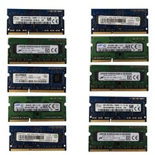 Lot of 10 Mixed Brand Samsung Micron SK Hynix DDR3L 4GB 1600MHz SODIMM RAM picture