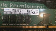 ** LOT OF 8 ** Samsung M378A1K43CB2-CRC 8GB DDR4 UDIMM Module picture