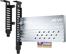Pcie 5.0 4X to M.2 Nvme Adapter Card, Gen 5 128Gbps, Heatsink picture