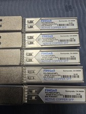 Lot of 5 FINISAR FCLF8522P2BTL SFP-1G-T 1000BASE-T SFP Copper RJ-45 Transceiver picture