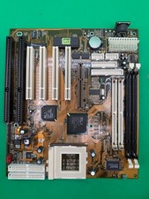 Vintage Socket 7 AT PC Motherboard ALi M1542 Award BIOS 1998 TC picture
