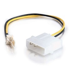 6in 3-pin Fan to 4-pin Molex Power Adapter Cable picture