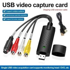 USB 2.0 Audio Video VHS to DVD VCR PC HDD Converter Adapter Digital Capture Card picture