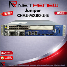 Juniper Network MX80 CHAS-MX80-S-B Internet Router Chassis w/2x PSU picture