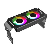 New RAM Cooler Dual 120MM Cooling Fan Support ARGB For Computer DDR 3/4/5 Memory picture