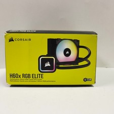 CORSAIR iCUE H60x RGB ELITE 120mm Liquid CPU Cooler picture