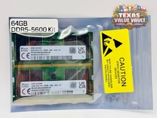SK hynix 64GB (2x32GB) 2Rx8 (PC5-44800) DDR5-5600MHz SODIMM RAM Laptop Memory picture