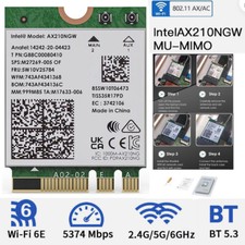 Intel AX210 WiFi Card M.2 WiFi 6E Laptop Bluetooth 5.3 Module NGFF Key-A Key-E picture