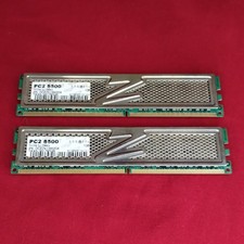 2x 1GB OCZ Platinum DDR2 1066MHz PC2 8500U OCZ2N10662GK Nvidia SLI Ready picture