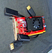 Windows 11 Video Card✔️2 Display Ports+2 DP to HDMI Adapters✔️NVIDIA PCI-E✔️Dell picture