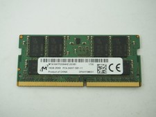 MICRON 16GB PC4-2400T Laptop Ram / SO-DIMM Memory - MTA16ATF2G64HZ - 2G3B1 picture