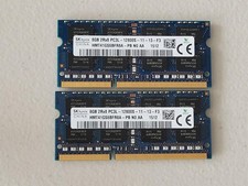 16GB Total of SK hynix PC3L-12800S  2 sticks of 8GB each = 16GB Laptop Memory picture