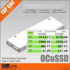 OCuSSD OCuLink External SSD Enclosure, PCIe4.0 X4 64Gbps Portable Hard DriveCase picture