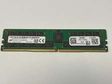 Micron 32GB (1 Stick) PC4-21300 DDR4 2666V ECC Memory MTA36ASF4G72PZ-2G6D1QG picture