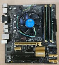 Asus B85M-E/CSM Intel LGA115, Intel Xeon E3-124 V3 & 24 gigbytes ddr3 mix picture
