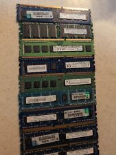 Lot Of 9 DDR3 4gb (1) Memory Assorted Brand  Virtual Memory Memory Stick Pc3 picture
