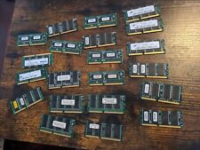 Lot of 21 Various DIMM Laptop Memory / Ram SD SO - 128MB 64MB picture