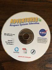 NASA Adventures in Airspace Systems Education - vintage MAC learning software CD picture