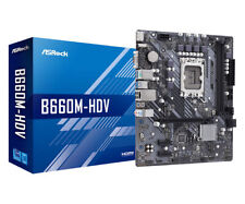 ASROCK Motherboard B660M-HDV Intel B660 Series CPU (LGA1700) Compatible MicroATX picture